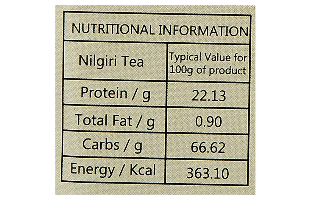 Golden Tips Nilgiri Tea, Loose Leaf Tea   Tin  100 grams